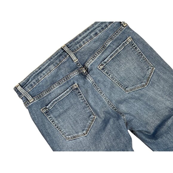 Just Black Womens Mid-Rise Skinny Jeans - Size 28 - Distressed Medium Wash - Picture 5 of 6